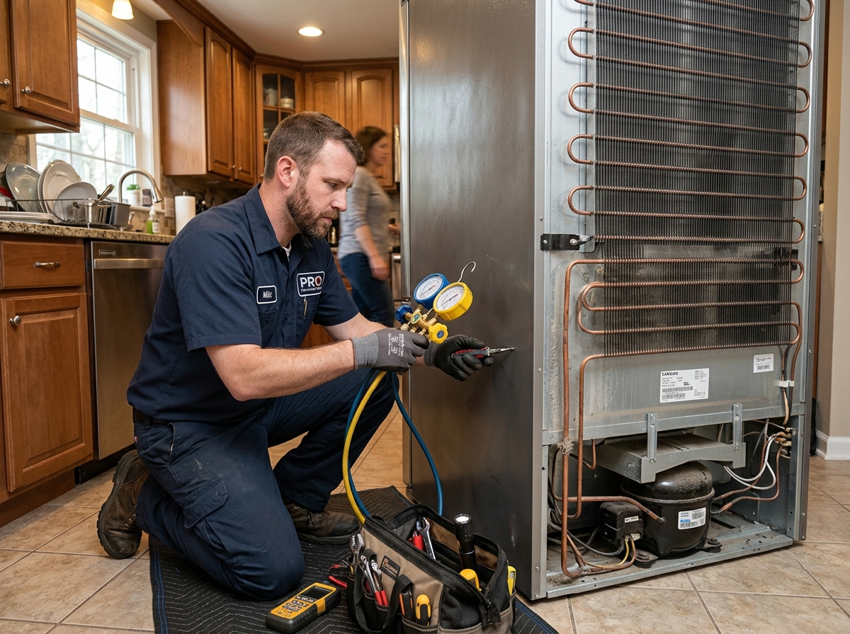 Modern cooling refrigerator compressor unit